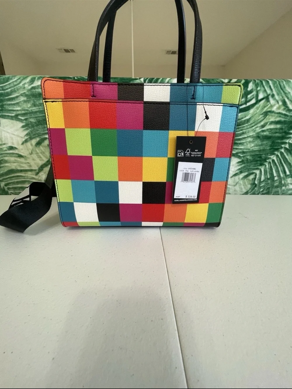 Karl Lagerfeld bold multicolor